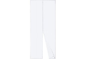 Hordeur Vliegengordijn Wit 85x210 cm - 49% Korting