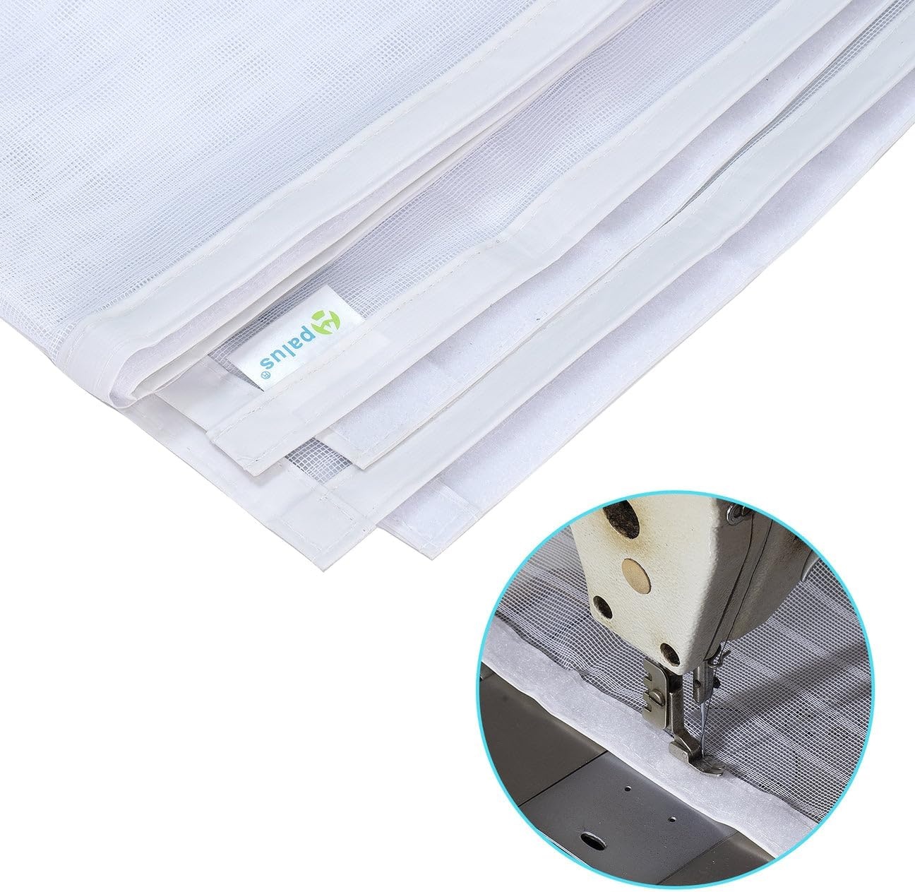 Hordeur Vliegengordijn Wit 85x210 cm - 55% Korting!