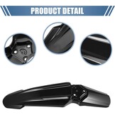 Motorfiets Achterspatbord Zwart 33% Korting | Surron S X