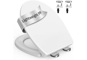 Universele Toiletbril Ovaal Wit Softclose (33% Korting)