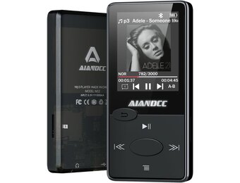 MP3-speler 32GB Hifi Bluetooth 5.3 FM-radio - 32% Korting!