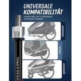 Steekas fietsaanhanger M12-1.5