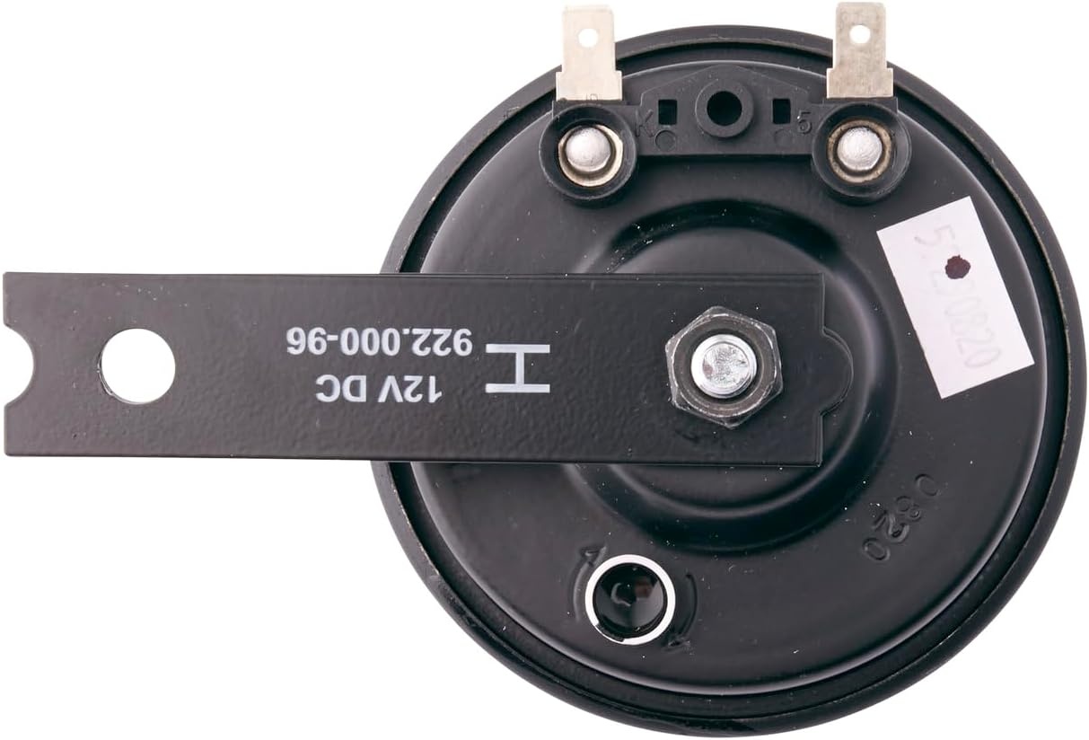 Claxon S90 12V 113dB(A) Rood/Zwart - Geschikt voor Auto's, Bussen & Motoren - 37% Korting