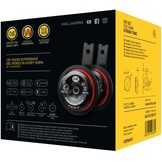Claxon S90 12V 113dB(A) Rood/Zwart - Geschikt voor Auto's, Bussen & Motoren - 37% Korting