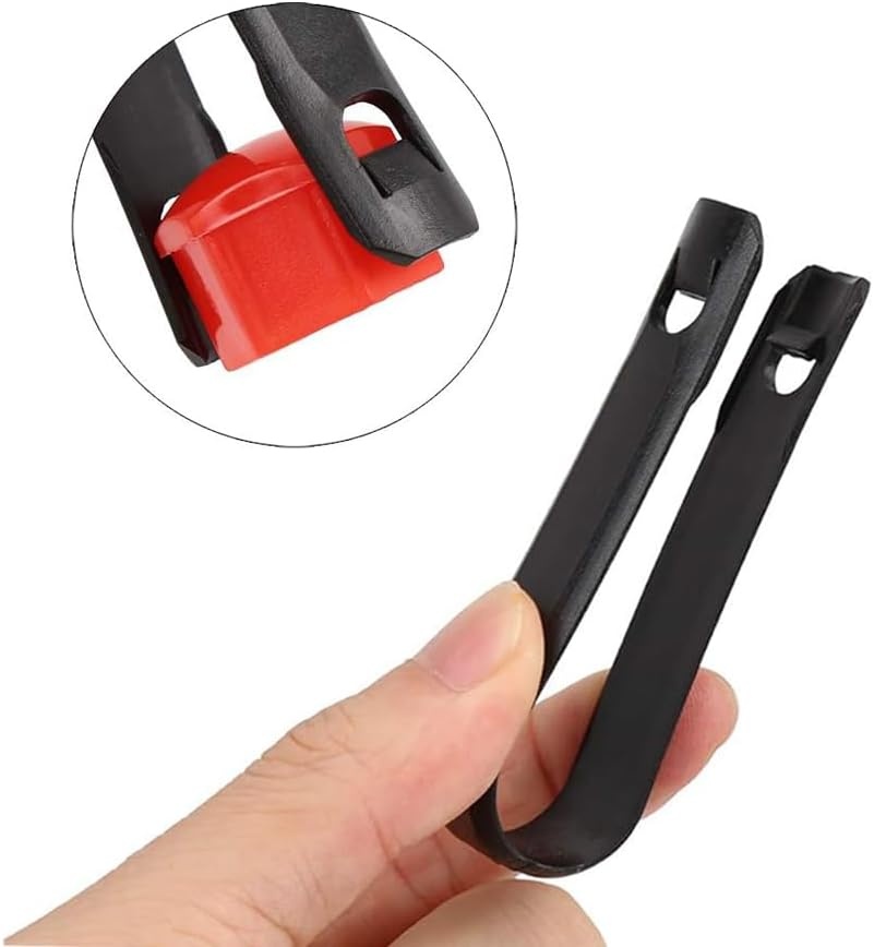 Wielmoerafdekkingen Rood 17mm Universeel (20 Stuks) - 42% Korting