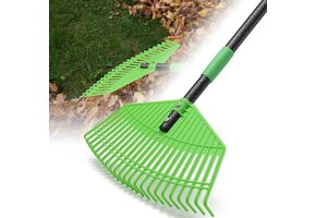 Verstelbare Bladhark 145cm - 23 RVS Tanden - 30% Korting