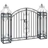 Smeedijzeren Tuinpoort 122x20,5x100 cm - 34% Korting