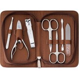 7-delige Manicure & Pedicure Set Roestvrij Staal | Incl. Etui & Glazen Vijl - 31% Korting