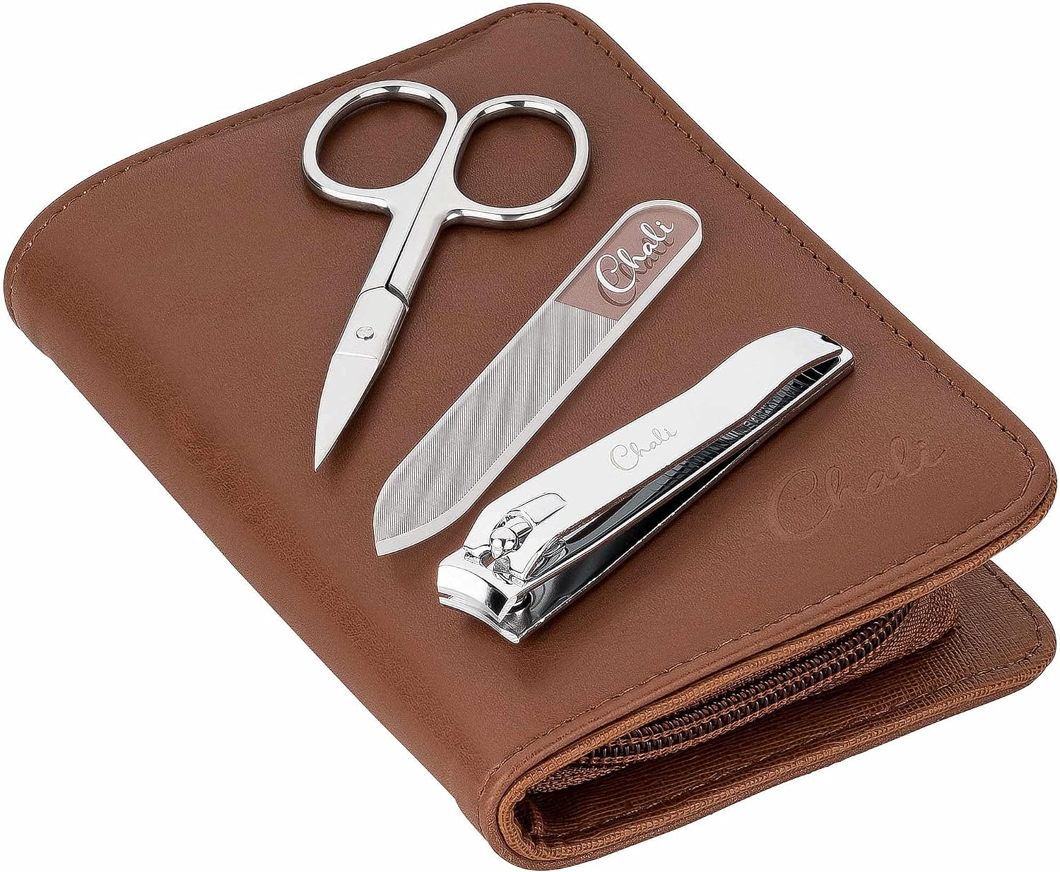 7-delige Manicure & Pedicure Set Roestvrij Staal | Incl. Etui & Glazen Vijl - 31% Korting