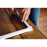 Hordeur Vliegengaas Vouwdeur Wit - 34% Korting