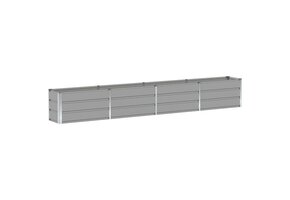 Plantenbak Staal Lichtgrijs 320x40x45cm met 40% Korting