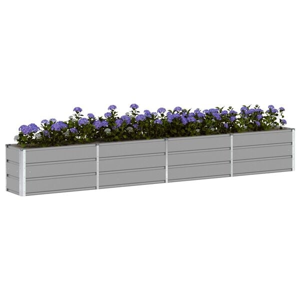 Plantenbak Staal Lichtgrijs 320x40x45cm - 34% Korting