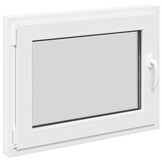 VidaXL Kelderraam Risor 80x50 cm Draai-Kiep Wit - 59% Korting