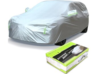 Auto Cover SUV Waterdichte Volledige auto Cover voor autos All Weather Stofdicht Winddicht Sneeuwdicht UV-bescherming Outdoor Indoor Volledige auto Cover Fit voor SUV Lengte (tot 485cm)