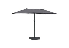Antraciete Tuinparasol - 43% Korting op Polyester & Staal Model