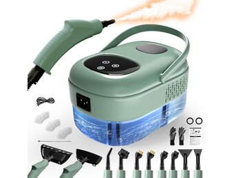 Handstoomreiniger Groen 2500W - 34% Korting!
