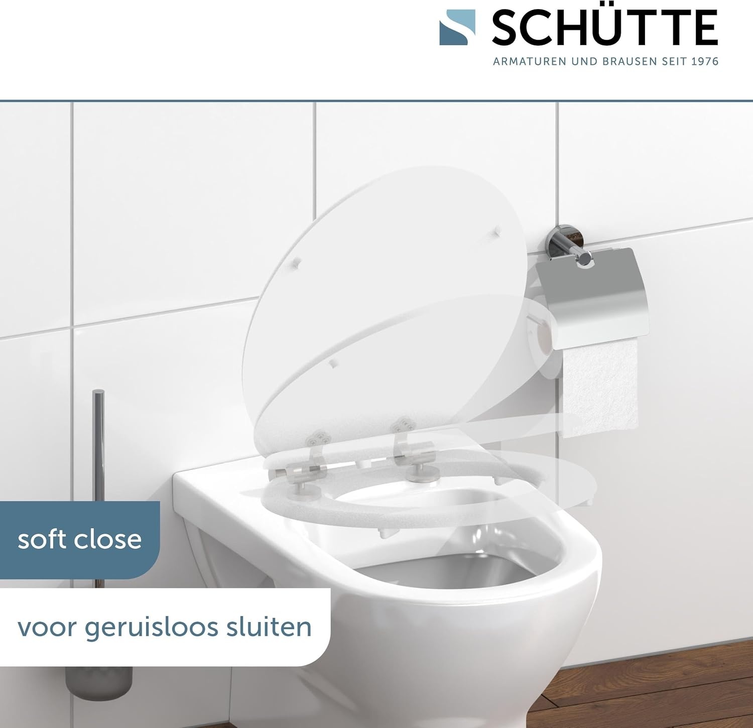 Houten WC-bril met Softclose & 33% Korting
