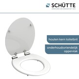 Houten WC-bril met Softclose & 33% Korting