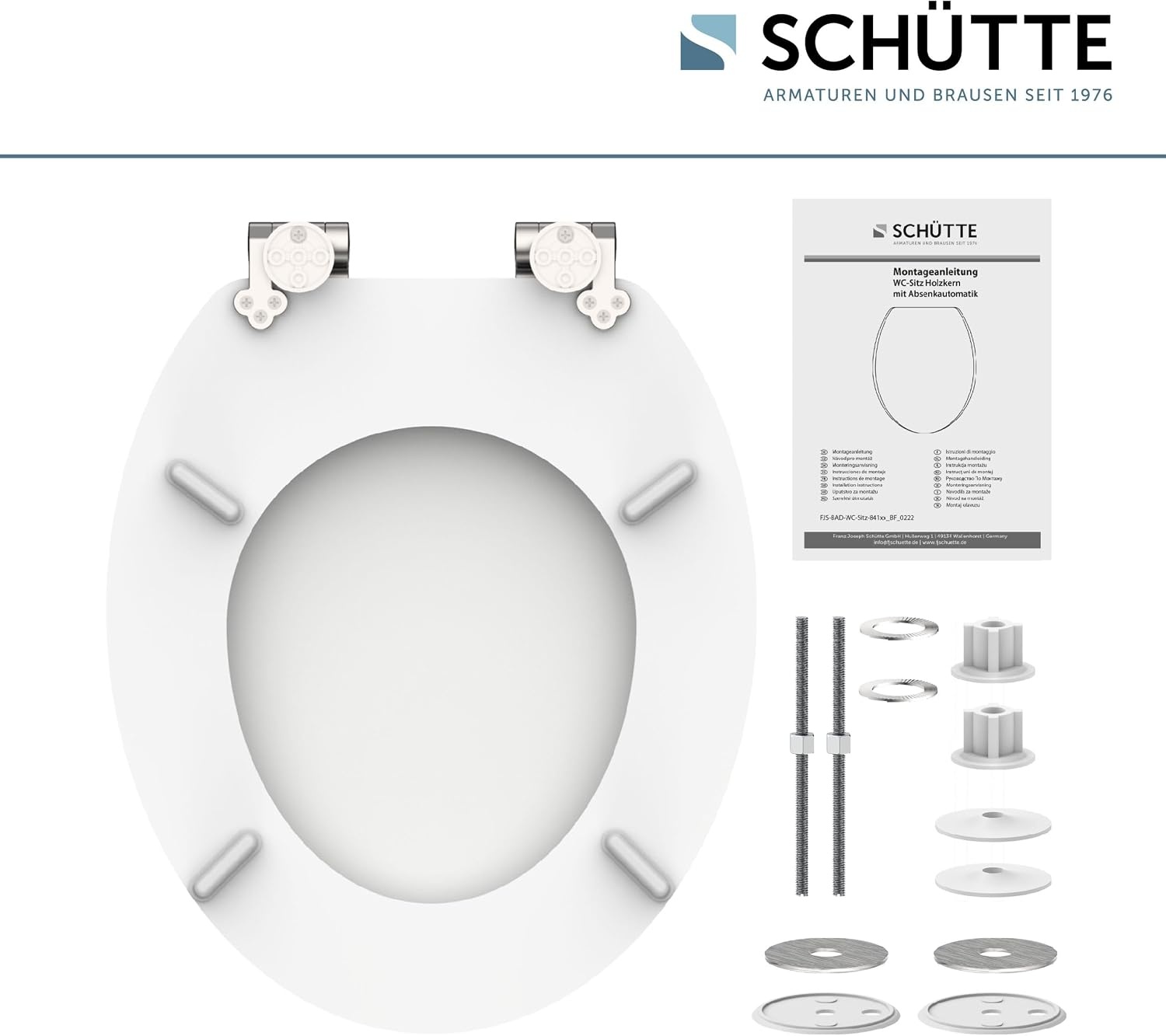 Houten WC-bril met Softclose & 33% Korting