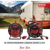 Waterdichte Kabelhaspel Buiten 25m - IP44 | 34% Korting