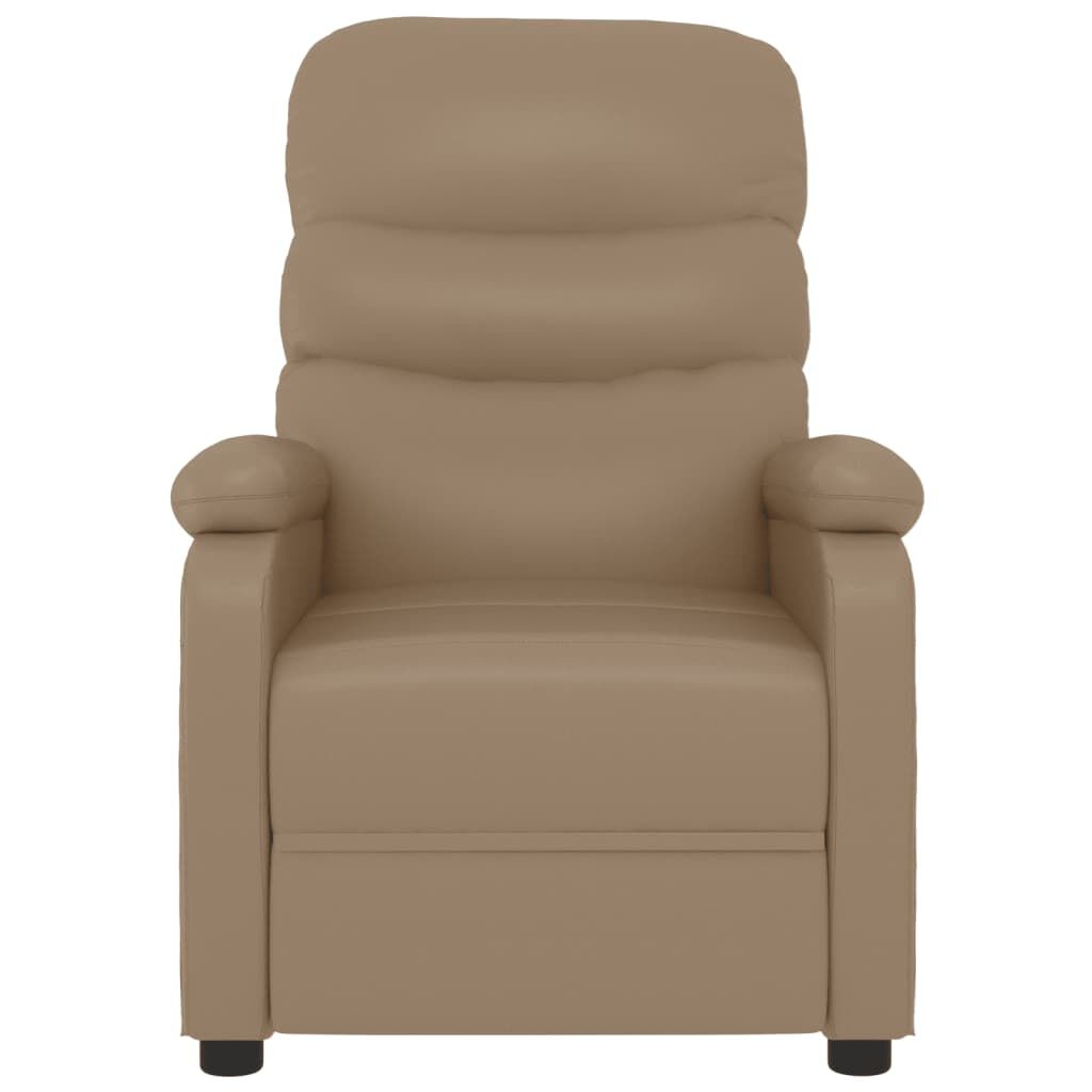 Comfortabele Massagestoel in Cappuccino Kunstleer - 59% Korting