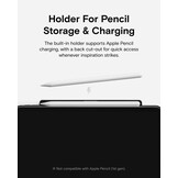 Tablethoes iPad Pro 11" & Air (M2/M3) - Magnetisch, Pennenhouder, Stand - Zwart - 33% Korting