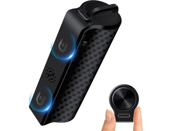 Magnetische spraakrecorder, audio-opnameapparaat met drievoudige ruisonderdrukking. Digitale spraakgestuurde recorder met afspelen, 750 uur opslag en 600 uur batterijtijd voor klasse (64GB zwart)