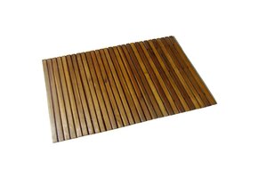 Acaciahouten Badmat 80x50 cm - Sneldrogend en Duurzaam