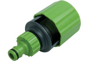 Universele Kraanadapter Groen Zwart S | 41% Korting