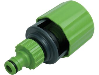 Universele Kraanadapter Groen Zwart S | 41% Korting