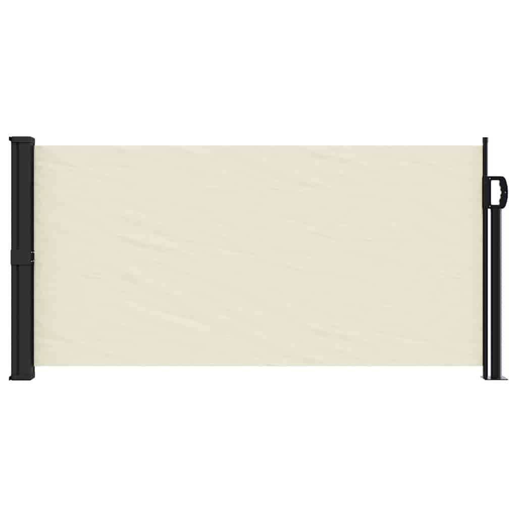 VidaXL Uittrekbaar Windscherm 100x500 cm Crème - 34% Korting!