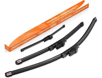 GEARMONSTER Ruitenwisserbladen voor + achter, set van 3, 600 mm/475 mm/275 mm - Maat Für Skoda Yeti Typ 5L 2009-2017
