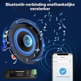 Plafondluidsprekers (2x) - Vochtbestendig - 160W Bluetooth Surround Sound - 10.2 cm
