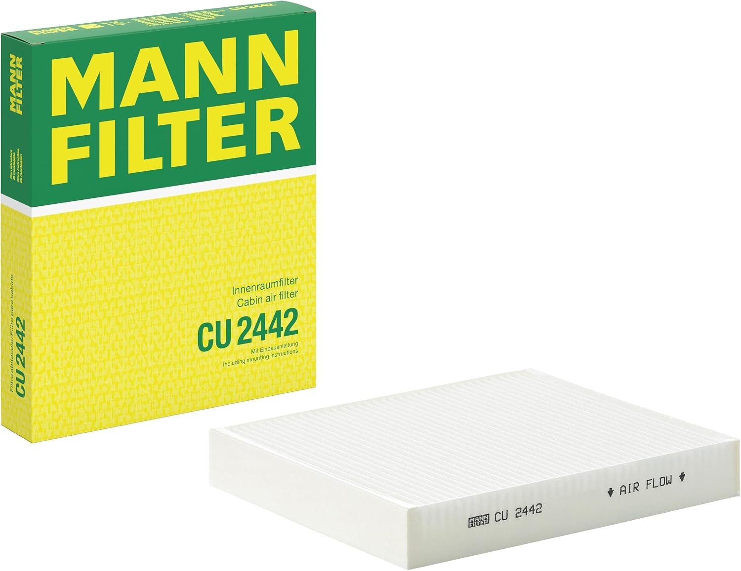 Interieurfilter CU 2442 met 37% korting | Pollenfilter voor Auto & Bestelwagen