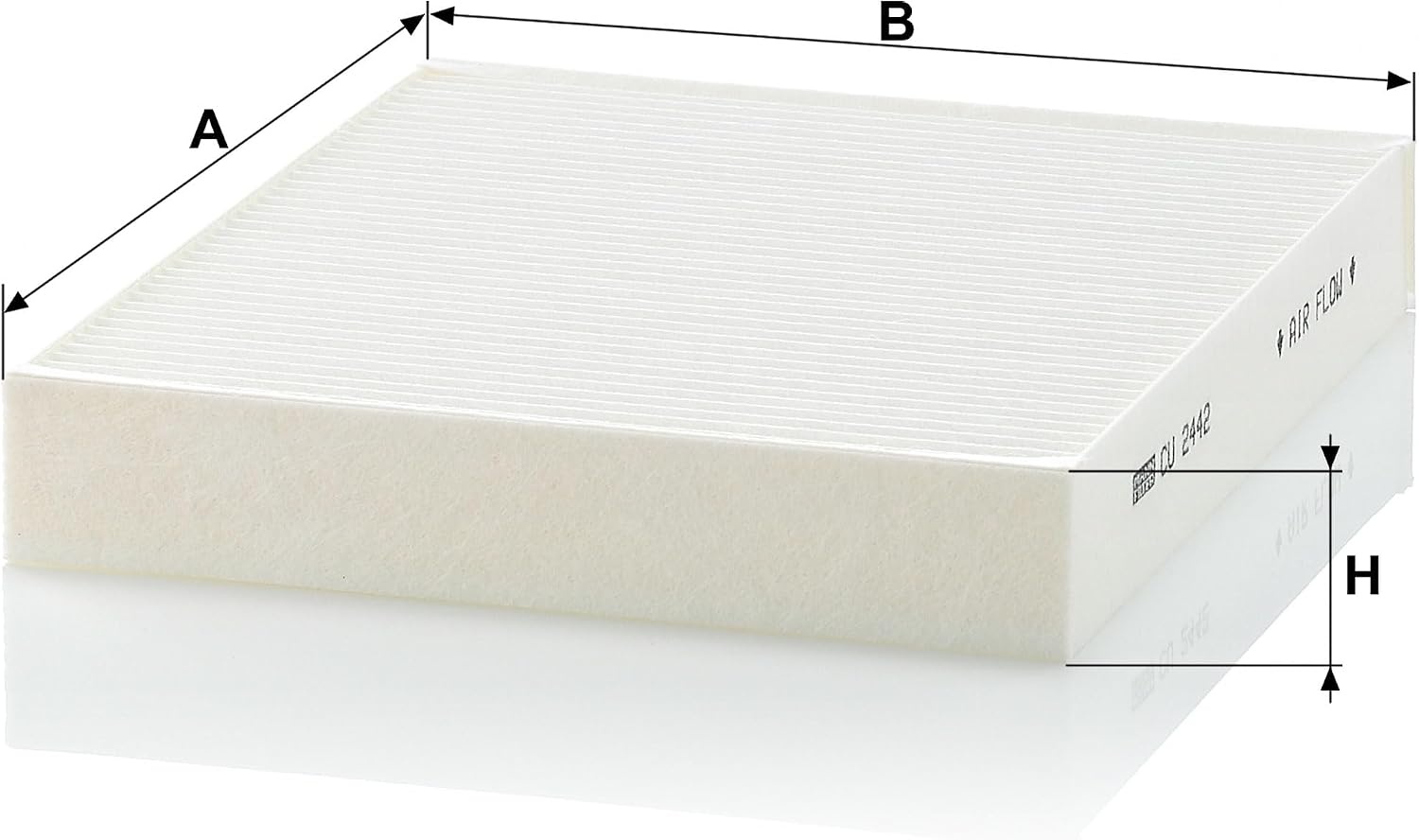 Interieurfilter CU 2442 met 37% korting | Pollenfilter voor Auto & Bestelwagen