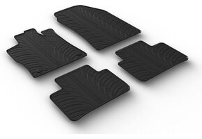 Rubberen Automatten Set 4-delig Zwart 13mm opstaande randen, geschikt voor Peugeot 308 III SW & Opel Astra L Sports Tourer (44% korting)