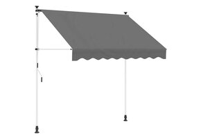Uitschuifbare Luifel Lichtgrijs 300cm - 54% Korting