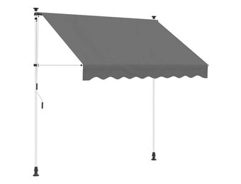 Uitschuifbare Luifel Lichtgrijs 300cm - 54% Korting