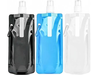 Opvouwbare Drinkflessen Set (3x500ml) - Sport & Outdoor - 48% Korting