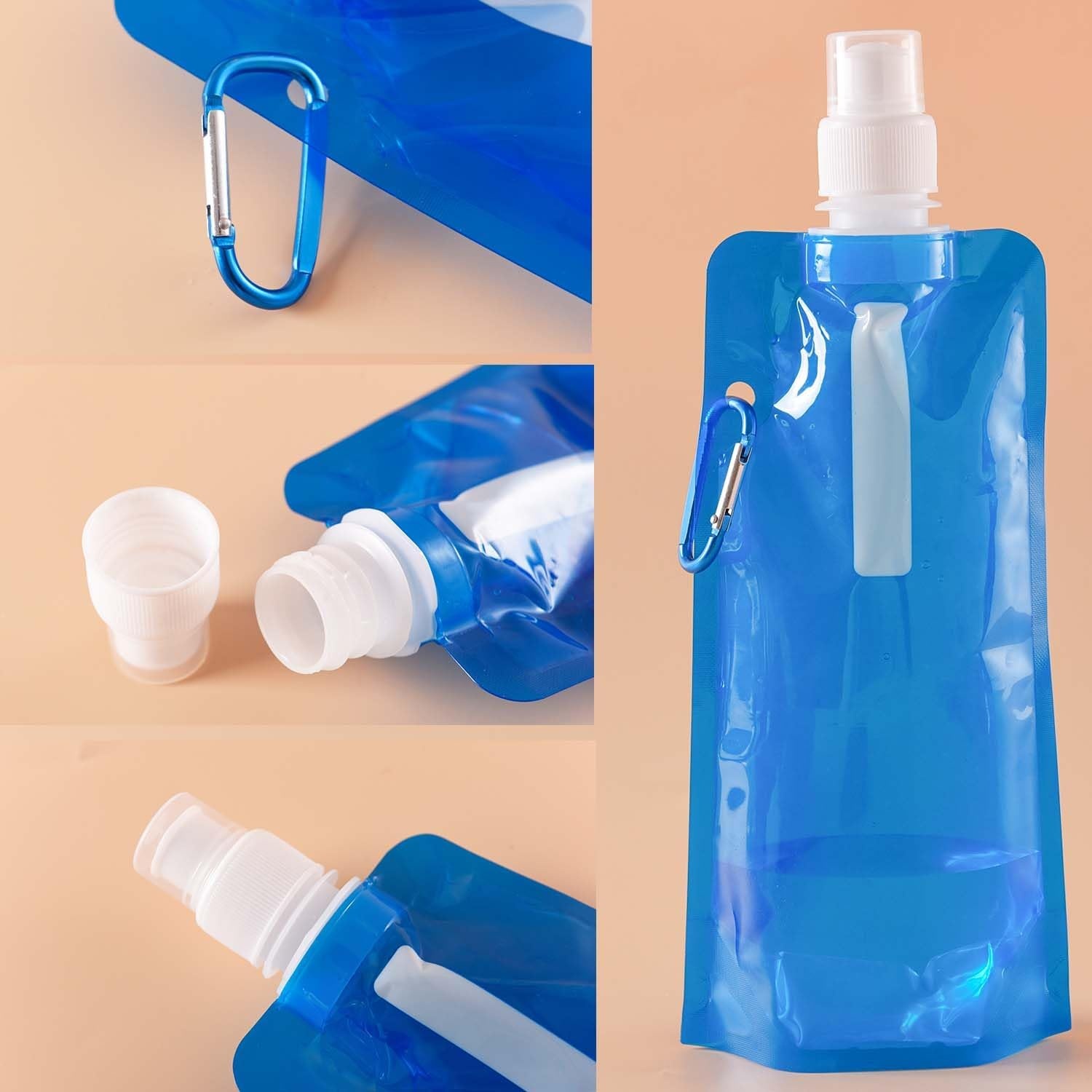 Opvouwbare Drinkflessen Set (3x500ml) - Sport & Outdoor - 48% Korting