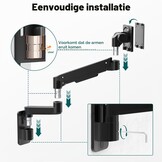 Monitor Muurbeugel 17-57 inch Gasveer - 33% Korting