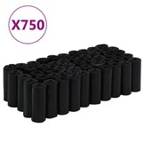 750 Zwarte Hondenpoepzakjes 30x20 cm - Lekdicht en Sterk (37% Korting)