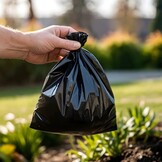 750 Zwarte Hondenpoepzakjes 30x20 cm - Lekdicht en Sterk (37% Korting)