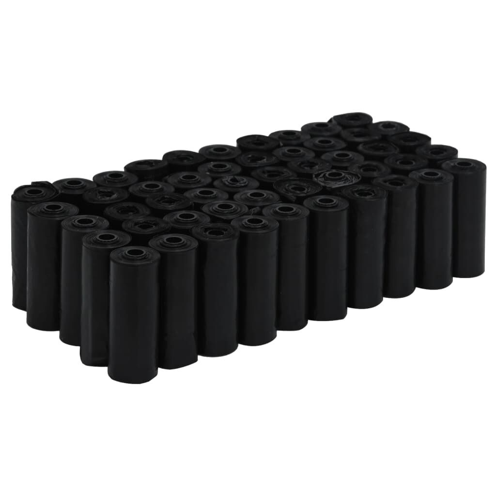 750 Zwarte Hondenpoepzakjes 30x20 cm - Lekdicht en Sterk (37% Korting)