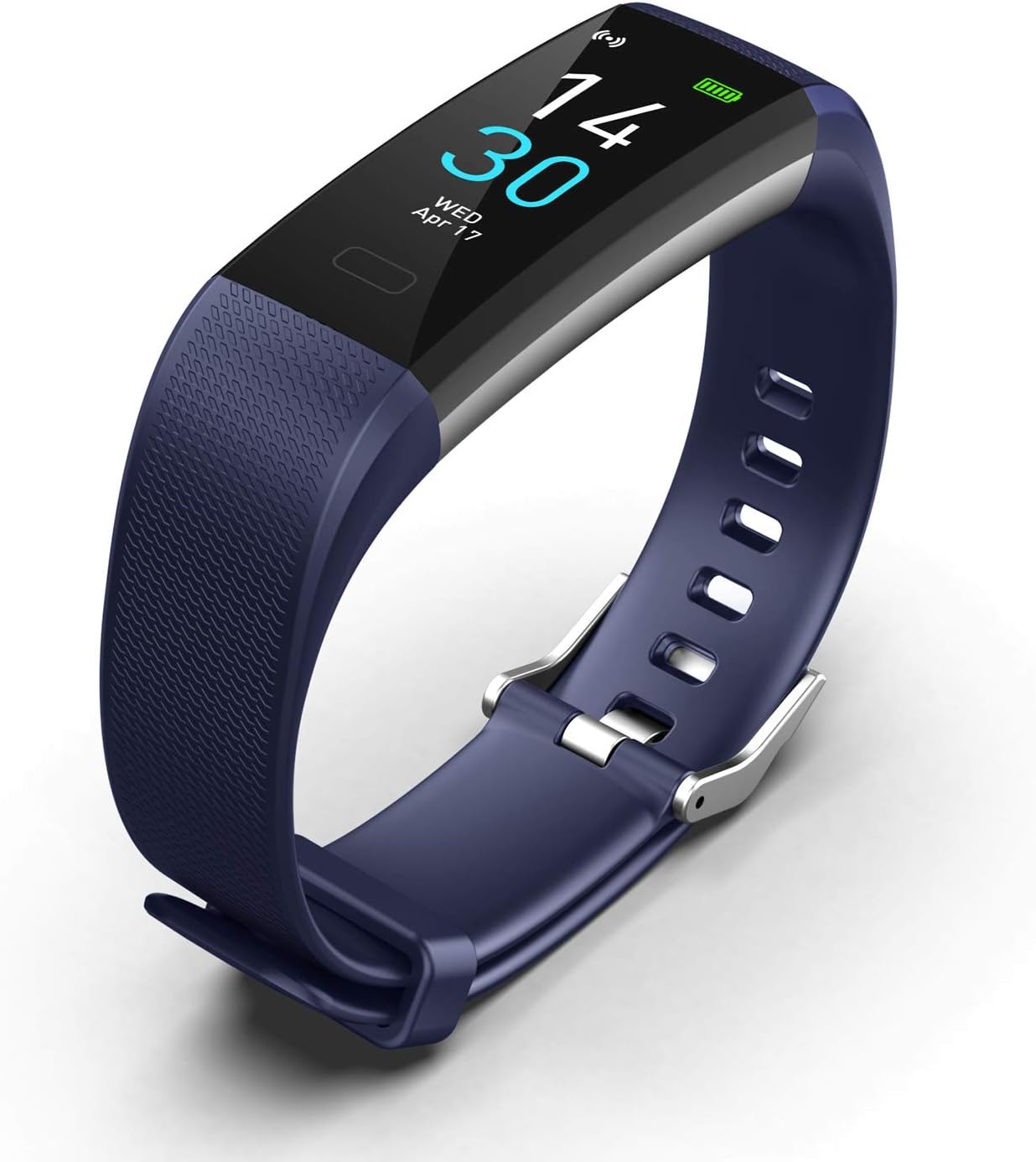 Smartwatch Dames/Heren Zwart (S) - 44% Korting
