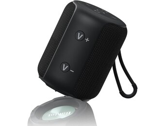 Draagbare Bluetooth Speaker Zwart 32% Korting - IPX6 Waterbestendig