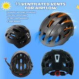 Fietshelm Kind M (55-58 cm) - Zilver Grijs - Lichtgewicht & Verstelbaar - 32% Korting