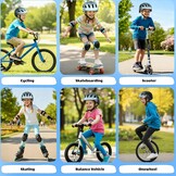 Fietshelm Kind M (55-58 cm) - Zilver Grijs - Lichtgewicht & Verstelbaar - 32% Korting
