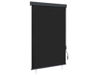 Buiten Rolgordijn 120x250cm Antraciet - 34% Korting