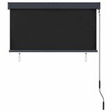 Buiten Rolgordijn 120x250cm Antraciet - 34% Korting